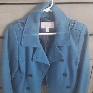 Old navy blue peacoat size small